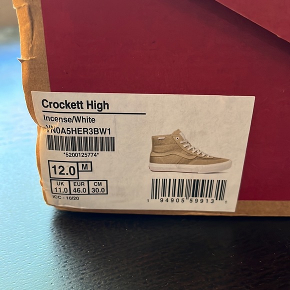 Vans Crockett High Top Sneaker - Picture 7 of 7
